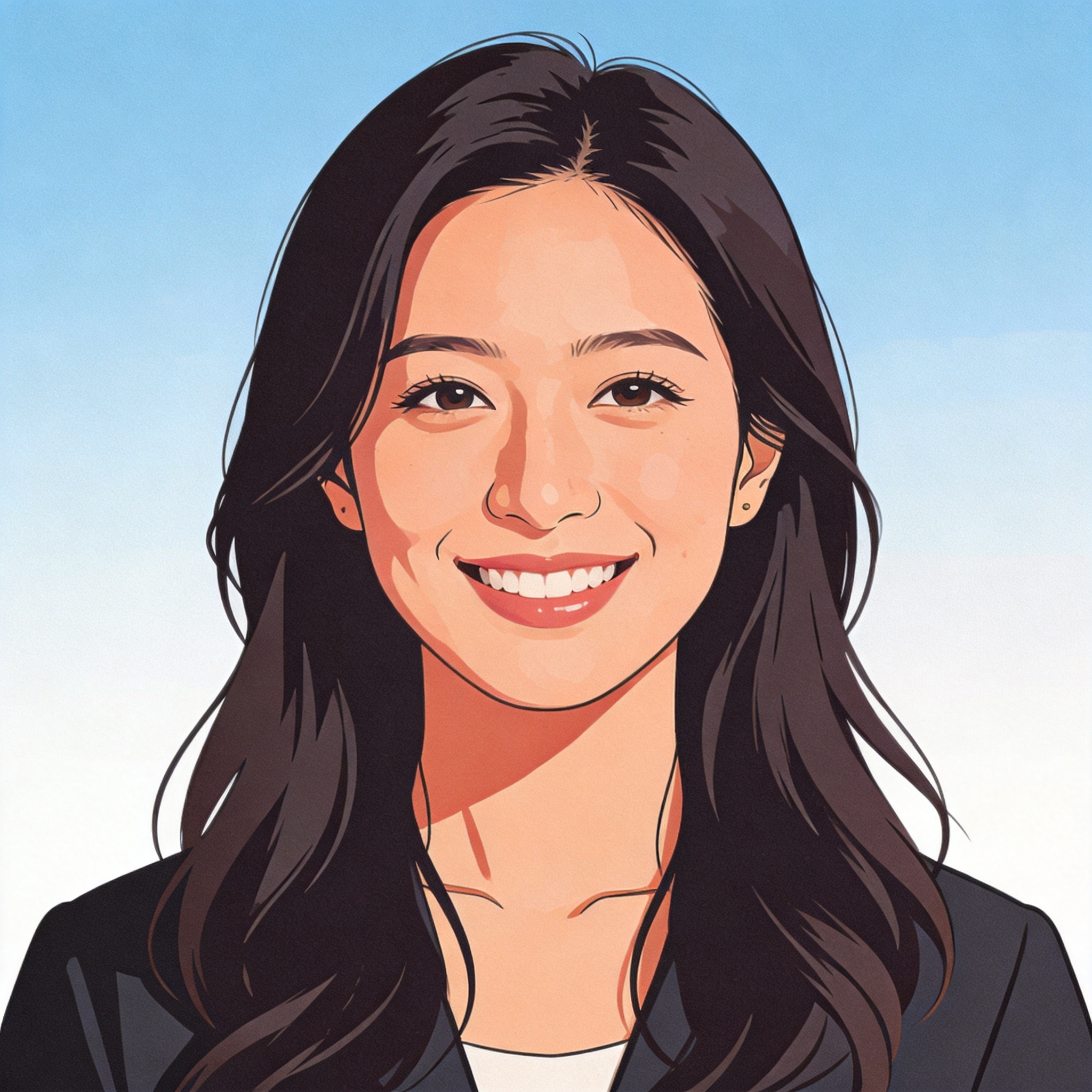 球迷社区活跃用户头像插画
