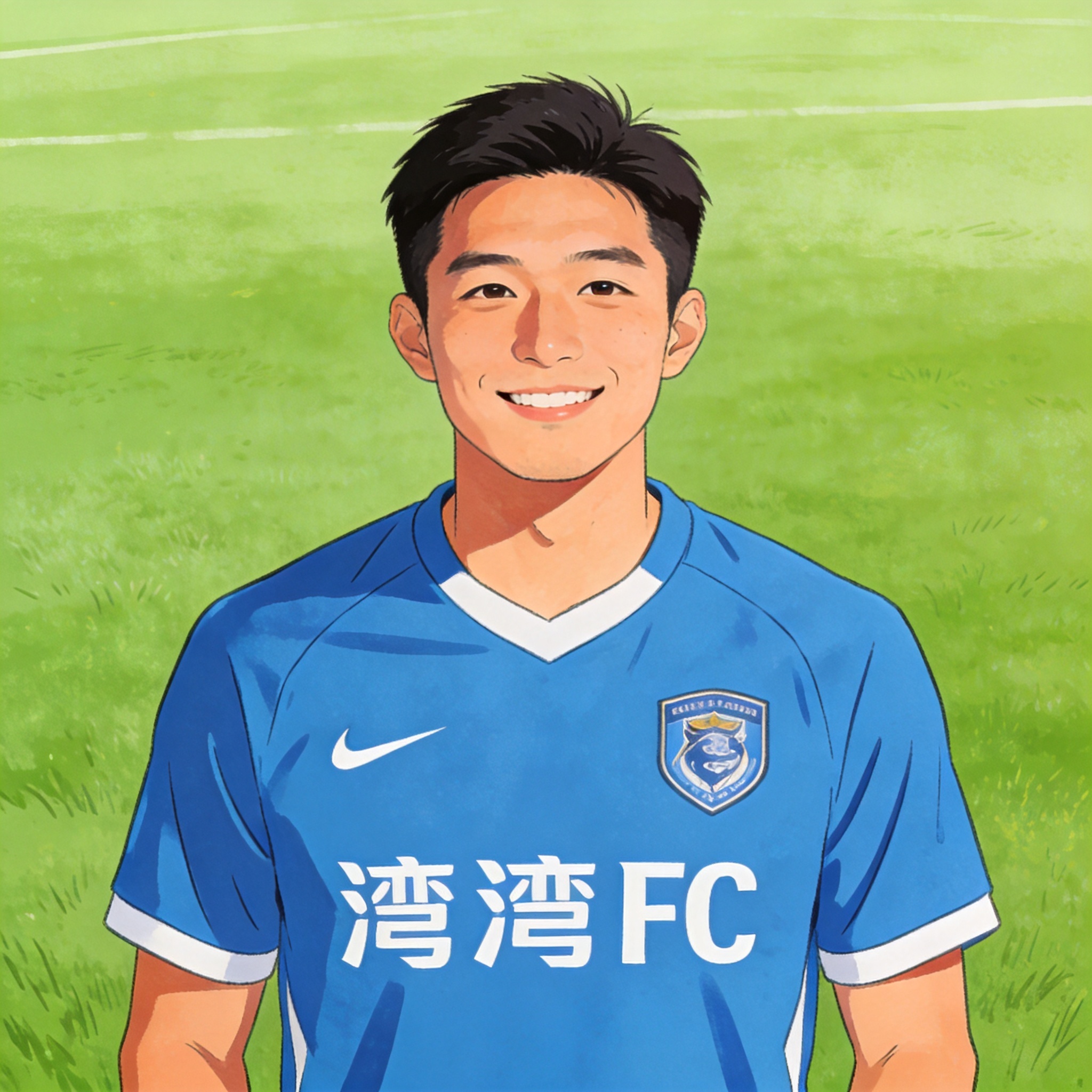 球迷社区活跃用户头像插画